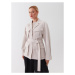 Calvin Klein Prechodný kabát K20K205882 Sivá Regular Fit
