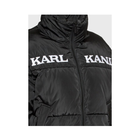 Karl Kani Vatovaná bunda Retro Essential 6176452 Čierna Regular Fit