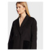 Marella Vlnený kabát Leone 30160528 Čierna Regular Fit