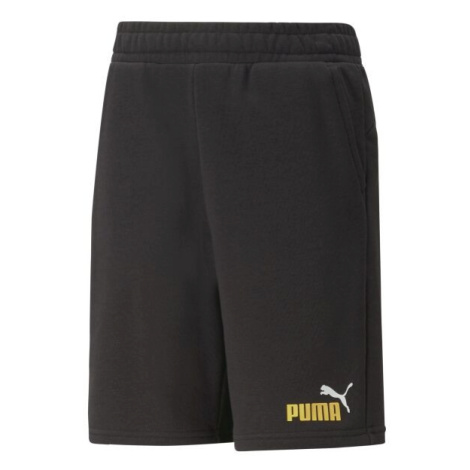Puma ESS+2 COL SHORTS TR B Chlapčenské šortky, čierna, veľkosť