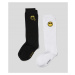 Ponožky Karl Lagerfeld Karl X Smiley Long Sock 2Pack Žltá