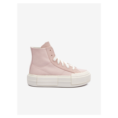 World Pink Women's Ankle Sneakers on Converse Chuck Ta Platform - Women