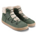 Barefoot zimná obuv s membránou Be Lenka - Bliss Green zelená