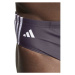 adidas CLASSIC 3-STRIPES SWIM TRUNKS Pánske plavky, tmavo sivá, veľkosť