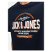 Jack&Jones Junior Tričko Logo 12258877 Tmavomodrá Regular Fit