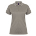 Henbury Dámske funkčné polo tričko H476 Heather Grey