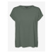 Zelené dámske tričko Vero Moda Ava
