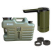 Holdcarp set automatická pumpa smart rechargeable tap + kanister cubic water carrier 18 l