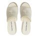 Calvin Klein Jeans Espadrilky Slide Wedge Rope Sandal Ml Btw YW0YW01356 Écru