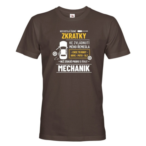 Pánske tričko pre automechanikov - ideálny narodeninový darček