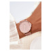 Women's Leather Analog Watch Ernest Nickel-Free Pink