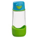 Sport fľaša na pitie 450 ml – modrá/zelená