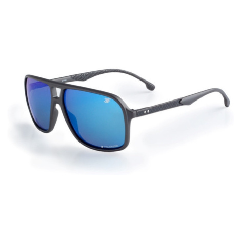 Slnečné okuliare 3F Plain Farba: čierna/modrá