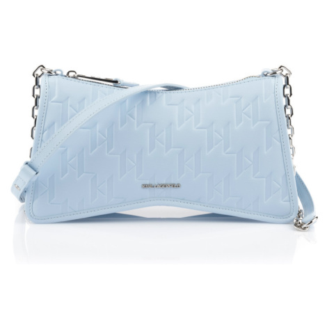 Kabelka Karl Lagerfeld K/Seven Element Cb Embossed Arctic Blue