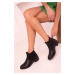 Soho Women's Black Boots & Booties 17479