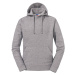 Grey melange men's hoodie Authentic Russell