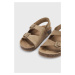 Detské semišové sandále Mayoral hnedá farba