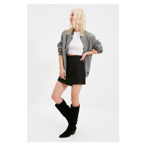 čierne zavinovacie sukne