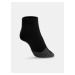 Sada troch párov detských ponožiek v bielej, šedej a čiernej farbe Under Armour UA Heatgear 3pk 
