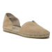 Manebi Espadrilky Suede Open-Side Flats K 1.1 O0 Béžová