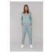 Karina Women's Long Sleeve Tracksuit, Long Pants - Mint