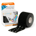 BronVit Sport Kinesiology Tape dierovaný čierna 5cmx5m