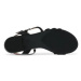 Caprice Sandále 9-28200-20 Čierna