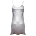 DKaren Plus Size Slip Karen Silver