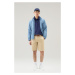 Polokošeľa Woolrich Ice Cotton Polo Maritime Blue