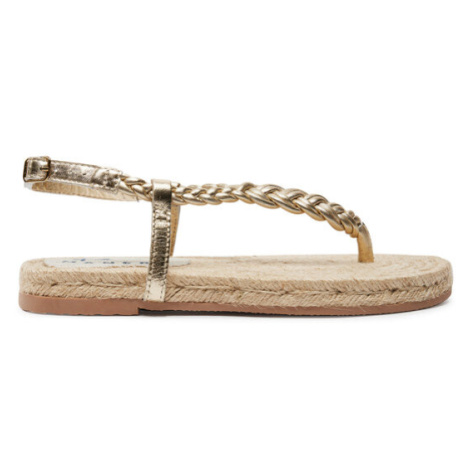 Manebi Espadrilky Sandals P 8.9 Y0 Zlatá