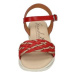 Sandali  -  Sandále Červená