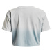 Tričko Under Armour Dip Dye Crop Ss Gray