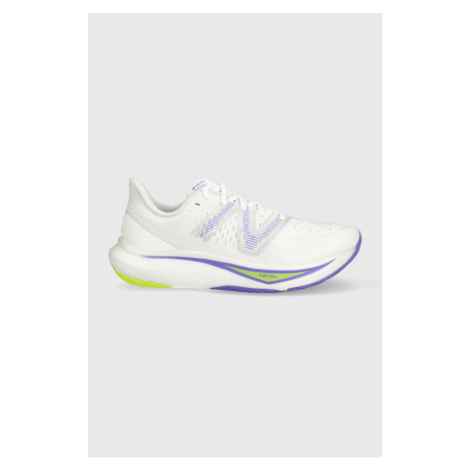 Bežecké topánky New Balance FuelCell Rebel v3 WFCXCC3 biela farba