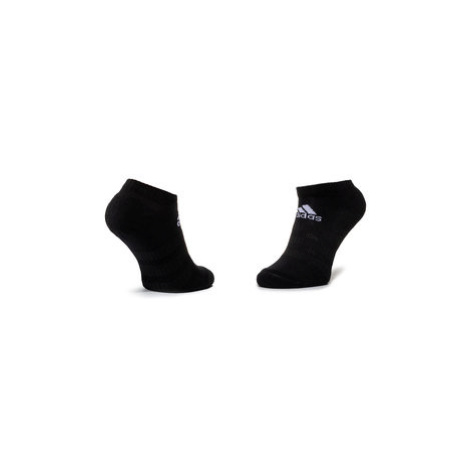 Adidas Súprava 3 párov kotníkových ponožiek unisex Cush Low 3Pp DZ9383 Čierna