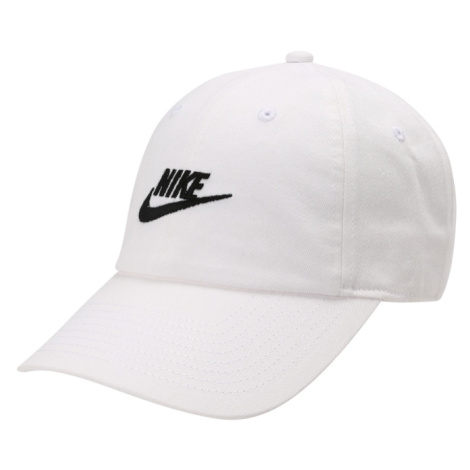 Nike Sportswear Čiapka  čierna / biela