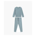 Women's pajamas ATLANTIC - blue