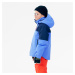 Detská lyžiarska hrejivá a nepremokavá bunda 900 modrá