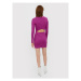 Vero Moda Každodenné šaty Bianca 10272198 Ružová Slim Fit