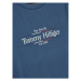 Tommy Hilfiger Tričko Icon Print KB0KB09158 Modrá Regular Fit