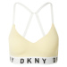 DKNY Intimates Podprsenka  pastelovo žltá / čierna / biela