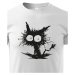 Detské tričko mačko príšerka  - ideálny darček pre milovníkov mačiek