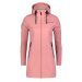 Dámsky zateplený nepremokavý softshellový kabát NORDBLANC ANYTIME ružový NBWSL7956_PIR