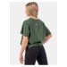 Zelené dámske športové tričko NEBBIA The Minimalist