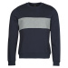 Geox  M SWEATER R-NECK BAN  Mikiny Námornícka modrá