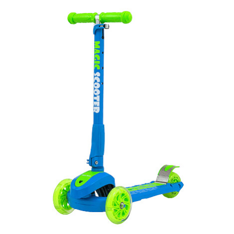 Milly Mally Detská kolobežka Magic Scooter modro- zelená 1 ks