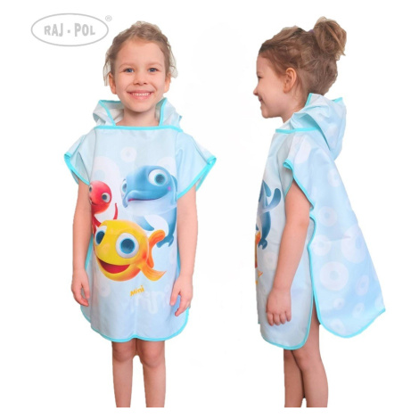 Raj-Pol Kids's Poncho Bubble Mint