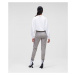 Mikina Karl Lagerfeld Logo Blouson Sweatshirt Biela