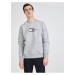 Light gray men's sweatshirt Tommy Hilfiger Lines - Men