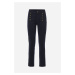 Nohavice La Martina Woman Pants Interlock Fleece Modrá