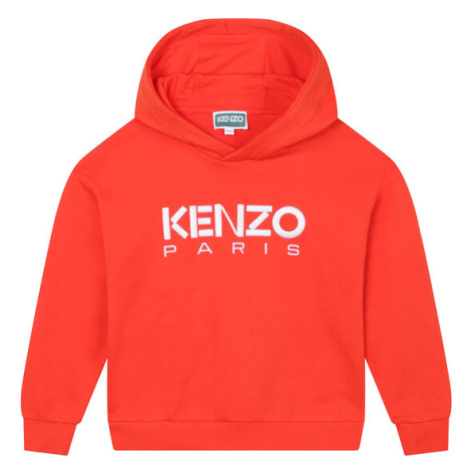 Kenzo Kids Mikina K25763 S Červená Regular Fit